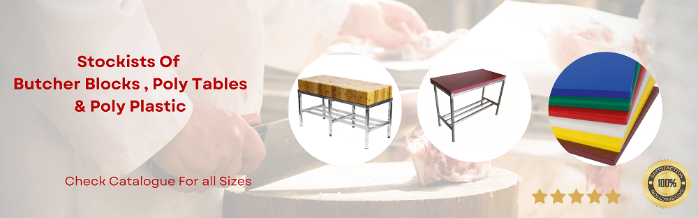 Butcher Blocks & Poly Table